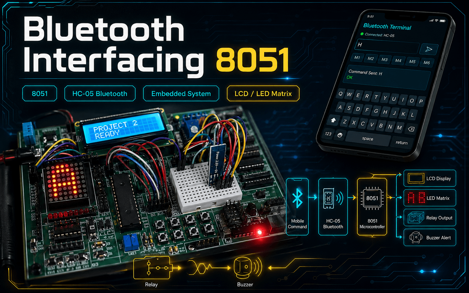 Bluetooth Interfacing with 8051