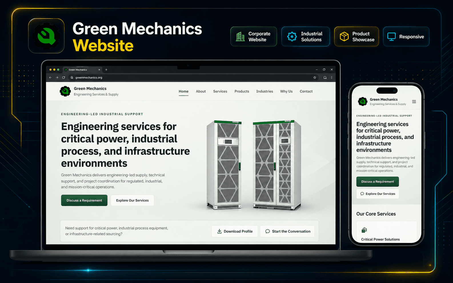 Green Mechanics Website
