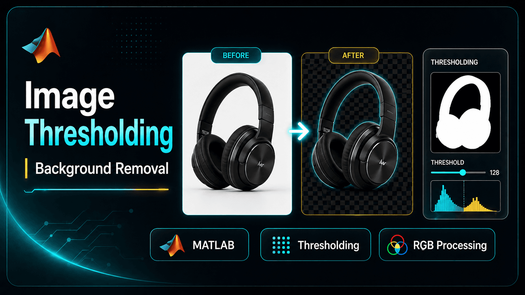 Image Thresholding for Background Removal